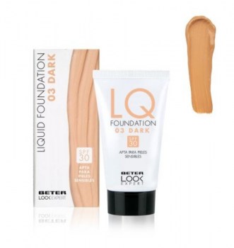 beter maquillaje look expert liquid foundation smooth honey
